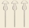 Glass watering mushroom