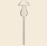 Glass watering mushroom